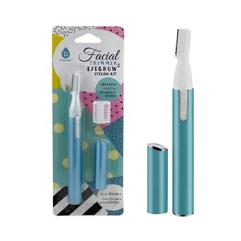 PURSONIC | Facial Trimmer & Eyebrow Styling Kit for Hair Removal on Eyebrows, Lips, Cheeks, Ears, Neck, Underarms and Bikini Area - Painless & Easy-to-Use Design,商家Premium Outlets,价格¥92