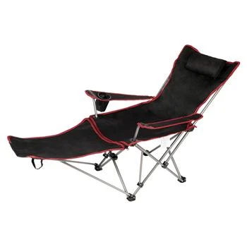 Simplie Fun | Removable Footrest Reclining Camping Chair,商家Premium Outlets,价格¥540