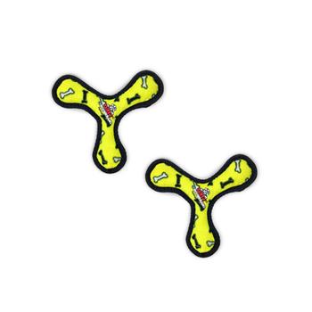 商品Tuffy | Jr Boomerang Yellow Bone, 2-Pack Dog Toys,商家Macy's,价格¥177图片