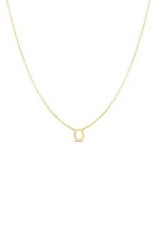 KARAT RUSH | 14K Gold Initial 'O' Necklace,商家Nordstrom Rack,价格¥1880