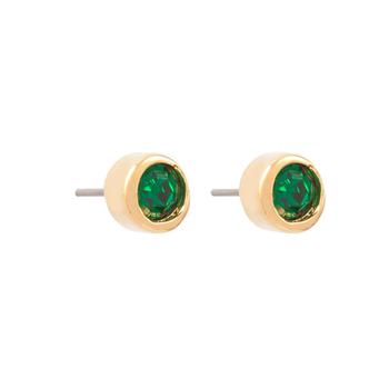 推荐1980s vintage dorlan emerald green stud earrings商品