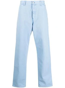 推荐CARHARTT WIP Straight leg logo trousers商品
