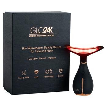 美容仪器系列, GLO24K | GLO24K Skin Rejuvenation Beauty Device for Face and Neck商品图片 4.7折×额外8.5折, 额外八五折
