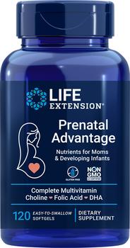 商品Life Extension | Life Extension Prenatal Advantage (120 Softgels),商家Life Extension,价格¥141图片