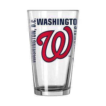 Logo Brands | Washington Nationals 16 oz Team Spirit Pint Glass,商家Macy's,价格¥97