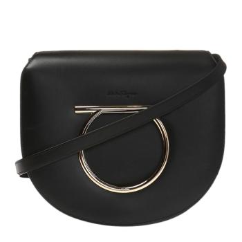 菲拉格慕包, Salvatore Ferragamo | Salvatore Ferragamo 菲拉格慕 女士黑色徽标单肩包 21-H002-691251商品图片 满$100享9.5折, 满折