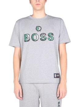推荐Boss Hugo Boss Logo Printed Short-Sleeved T-Shirt商品