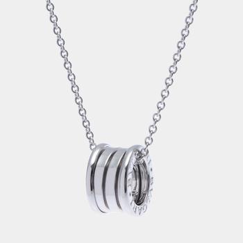 商品[二手商品] BVLGARI | Bvlgari B.Zero1 18K White Gold Necklace,商家The Luxury Closet,价格¥12134图片