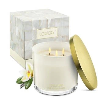 Lovery | Vanilla Bean 3-Wick Soy Candle, 13 oz.,商家Macy's,价格¥335