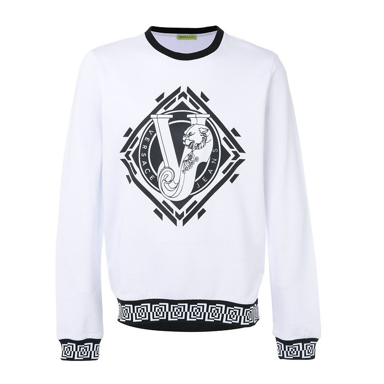 范思哲卫衣好用吗, Versace | VERSACE JEANS 其他白色男士卫衣/帽衫 B7GQA7F236604003商品图片 独家减免邮费