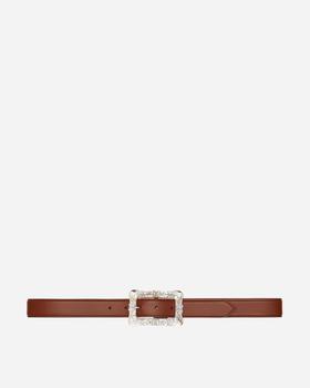 needle, Needles | Papillon Square Buckle Belt Brown商品图片 额外8.6折, 额外八六折