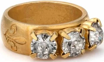 French Kande | French Kande - Triple Austrian Crystal Ring,商��家ELITE FINDS,价格¥486