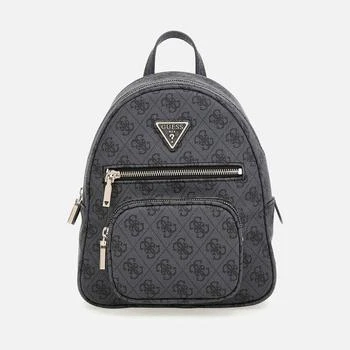 GUESS | Guess Eco Elements Monogram Faux Leather Backpack 