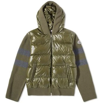 Moncler | Moncler Stripe Down Knit Jacket,商家END. Clothing,价格¥11528