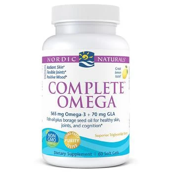 Complete Omega Dietary Supplement Lemon