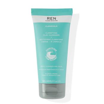 洗面奶女, REN Clean Skincare | Ren Clean Skincare Clarifying Clay Cleanser 150ml商品图片 额外8折, 额外八折