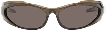 推荐Brown Oval Sunglasses商品
