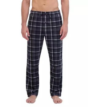 Hanes | Men's Ultimate Ultra Soft Plaid Brushed Fleece Pajama Pants,商家Macy's,价格¥232