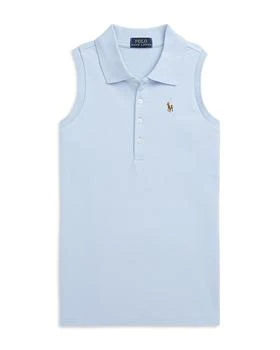 Ralph Lauren | Girls' Cotton Mesh Sleeveless Polo Shirt - Little Kid, Big Kid,商家Bloomingdale's,价格¥388