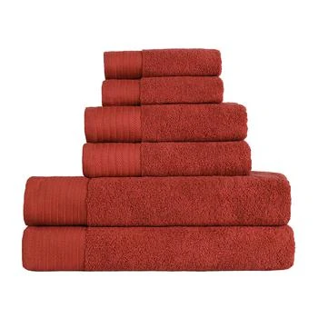 Superior | Premium Turkish  Cotton Solid 6-Piece Towel Set,商家Premium Outlets,价格¥343