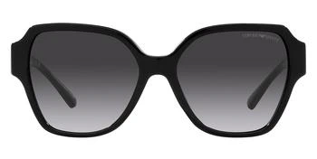 Emporio Armani | Gradient Gray Butterfly Ladies Sunglasses EA4202F 50178G 56 4折, 满$75减$5, 满减