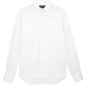 商品Vilebrequin | 纯色亚麻衬衫,商家24S CN,价格¥2001图片