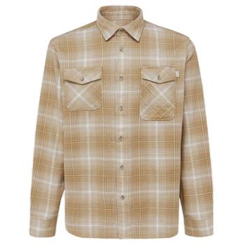 推荐Woolrich Checked Curved Hem Buttoned Shirt商品