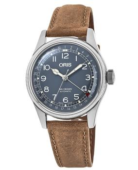 watchmaxx, Oris | Oris Big Crown Pointer Date Blue Dial Brown Leather Strap Men's Watch 01 754 7741 4065-07 5 20 63商品图片 7.6折