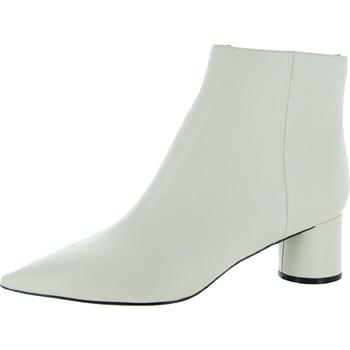 ck鞋板鞋, Calvin Klein | Calvin Klein Womens Genoa Leather Ankle Ankle Boots商品图片 5.4折