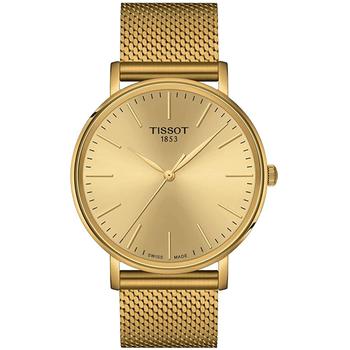 推荐Tissot Men's Everytime Gold Dial Watch商品