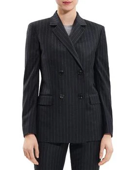 Theory | Slim Double Breasted Wool Blazer 满$100享8.5折, 满折