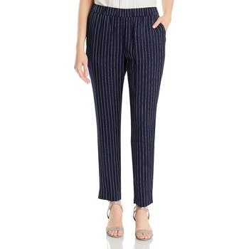 推荐Boss Womens Tariyana Striped Workwear Straight Leg Pants商品