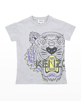 推荐Boy's Maxi Tiger Graphic T-Shirt, Size 6-12商品