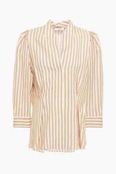 Sandro | Aya striped woven shirt商品图片,2.9折