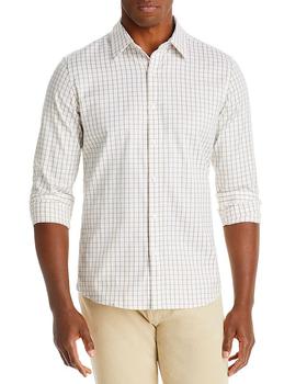 Michael Kors | Slim Fit Twill Plaid Shirt商品图片,7.5折