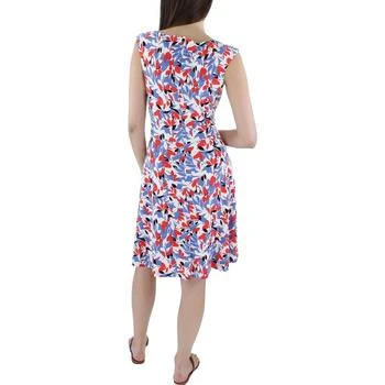 推荐Womens Jersey Printed Fit & Flare Dress商品