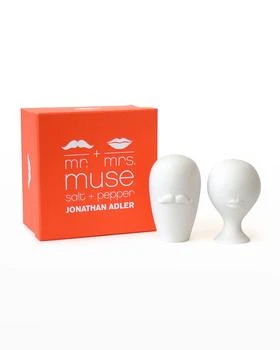 Jonathan Adler | Mr. & Mrs. Muse Salt & Pepper Shakers,商家Neiman Marcus,价格¥416