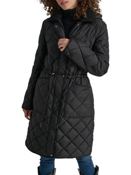 Dkny Womens Diamond Quilted Coat Diamond Quilted Puffer Amazon