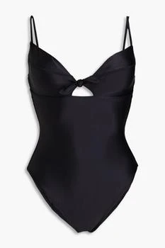 VIX PAULA HERMANNY | Stella cutout knotted swimsuit,商家THE OUTNET US,价格¥376