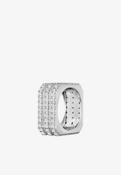 EÉRA | Candy Triple Ring in 18-karat White Gold with Diamonds,商家Thahab,价格¥96588