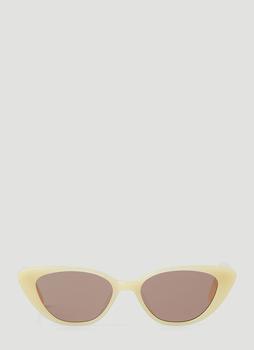 墨镜gm怎么选, GENTLE MONSTER | Crella Y1 Sunglasses in Yellow商品图片 