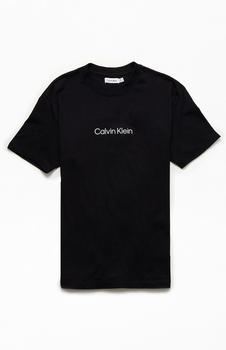 Calvin Klein | Black Center Logo T-Shirt商品图片,7.9折
