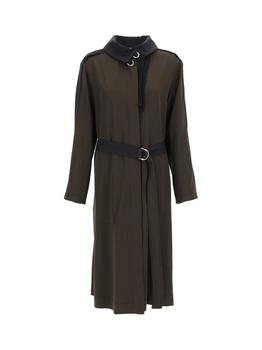 美国lamaire, Lemaire | Lemaire Belted Slit Coat商品图片 5.7折