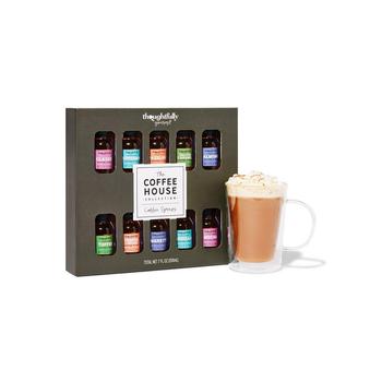 商品Thoughtfully | Gourmet, Coffee Syrup Sampler Gift Set, Set of 10,商家Macy's,价格¥184图片