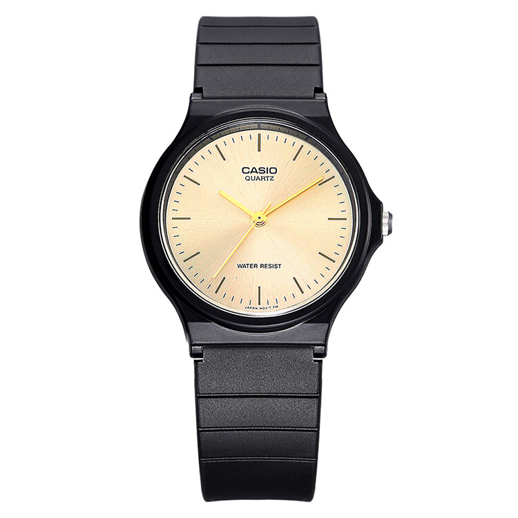 商品Casio | 卡西欧（CASIO）手表 指针系列简约百搭学生石英手表鹅黄色表盘MQ-24-9E-鹅黄色-MQ-24-9E,商家Xunan,价格¥128图片