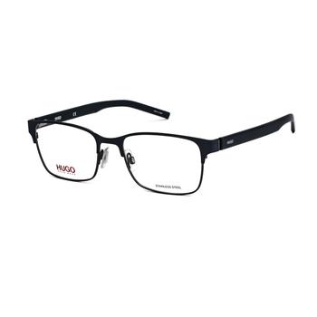 推荐Hugo Boss Demo Rectangular Mens Eyeglasses HG 1114 0FLL 56商品