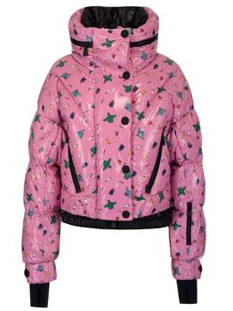 moncler羽绒服女怎么样, Moncler | Moncler Grenoble Graphic Printed Down Jacket商品图片 6.1折