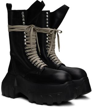 Shop Black Porterville Army Mega Tractor Boots on Sale at