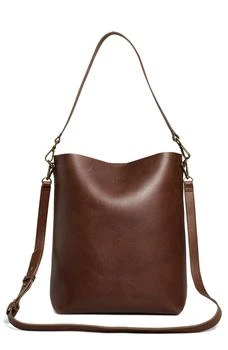 Madewell | The Transport Leather Bucket Bag,商家Nordstrom Rack,价格¥753