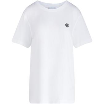 时尚burberry t恤男装, Burberry | 花押字圖案棉質 T 恤商品图片 包邮包税